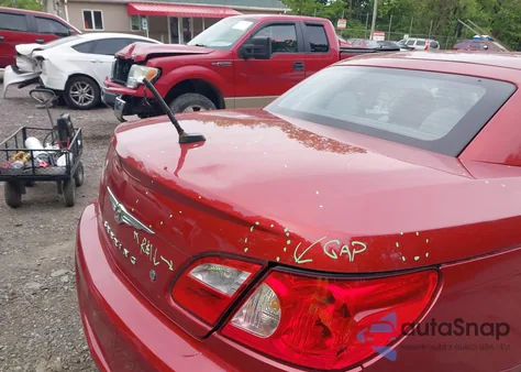 2008 Chrysler Sebring Limited из США, поврежденный, VIN 1C3LC65M48N168231